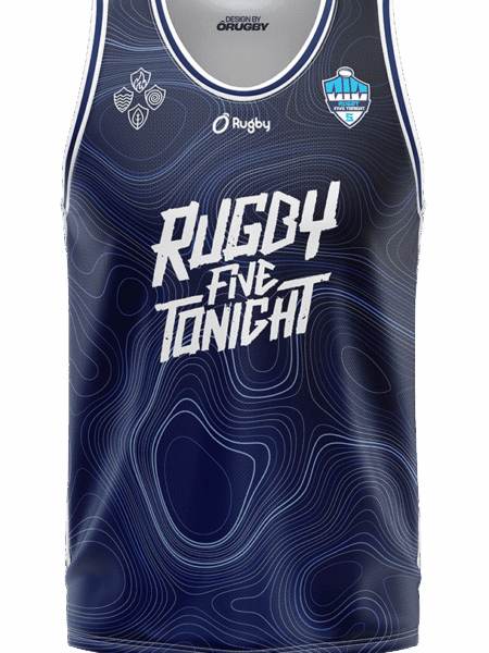 RFT8 DÉBARDEUR – WIND MAP NAVY