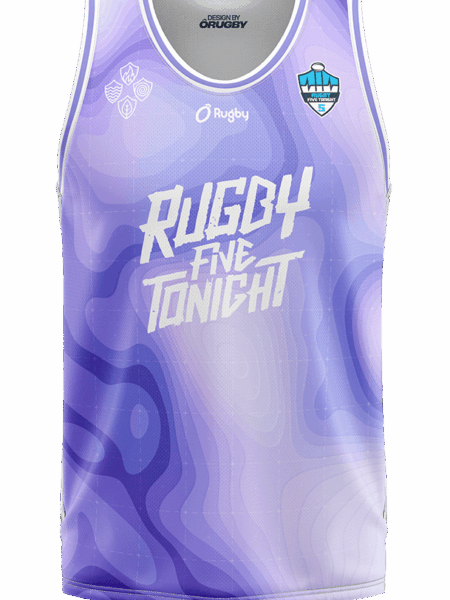 RFT8 DÉBARDEUR – WIND MAP PURPLE