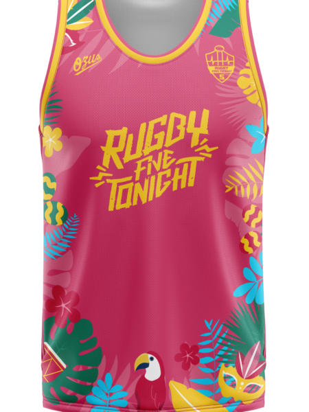 RFT9 DÉBARDEUR – CARNAVAL ROSE